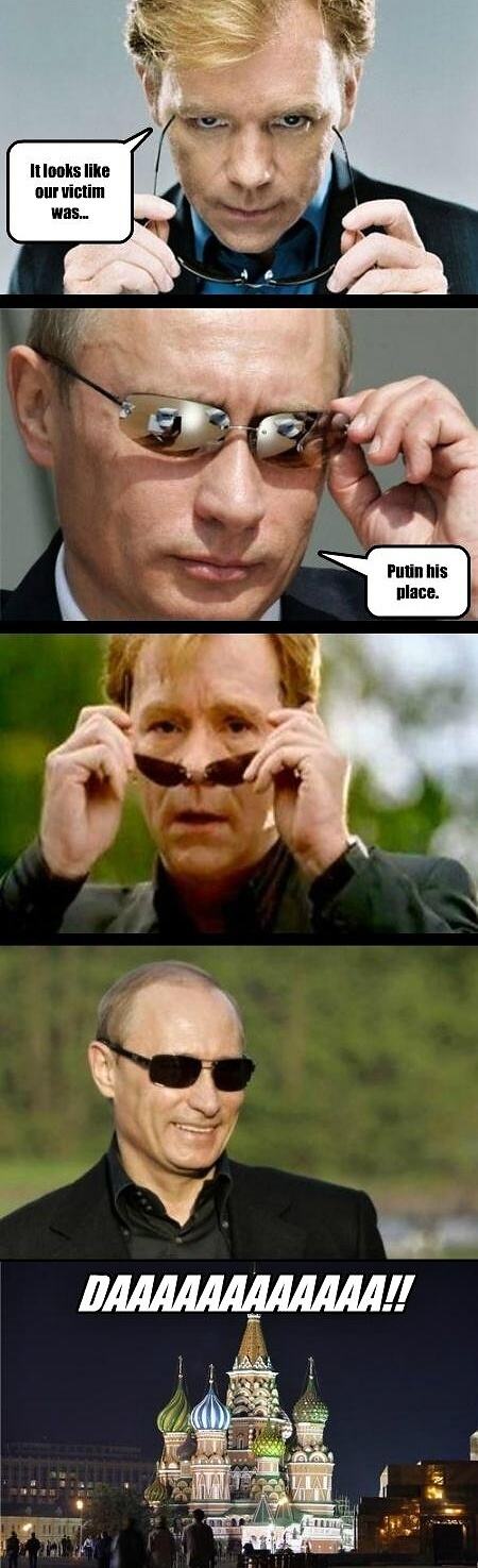 Obrázek Putin his place