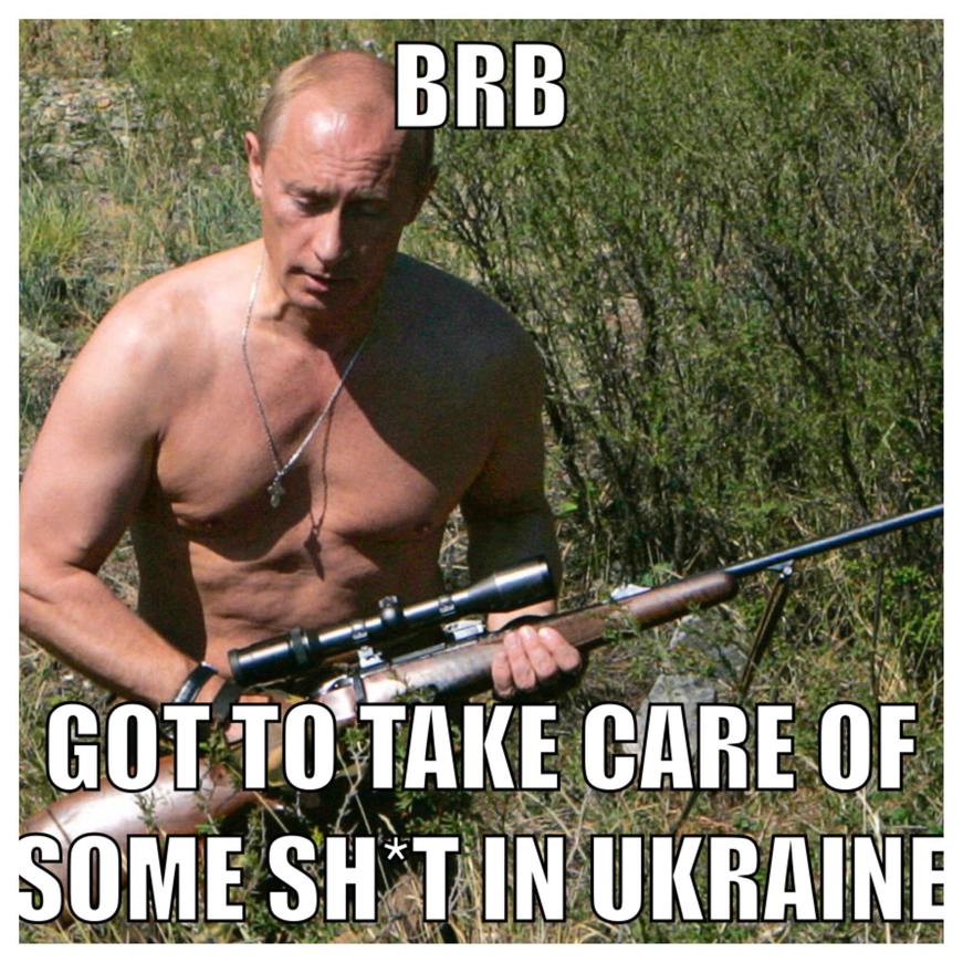 Obrázek Putin&nbsp;on&nbsp;hunt
