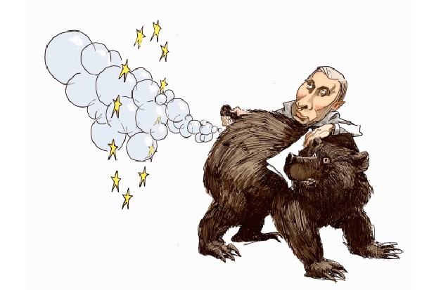 Obrázek Putin pusti plyn