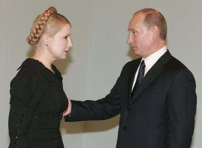 Obrázek Putin vita Tymosenkovou