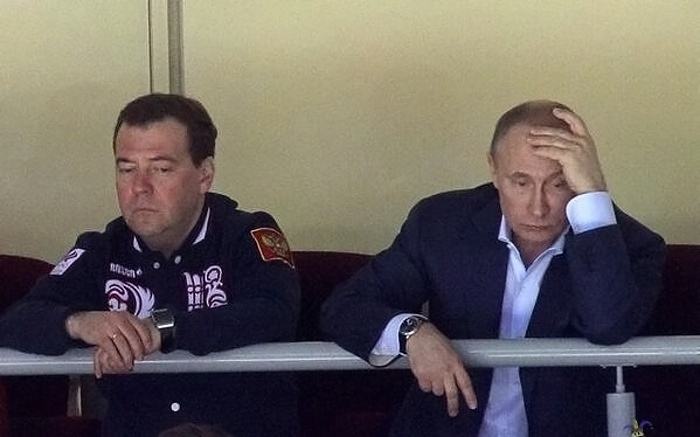 Obrázek Putins face when Finland beat Russia