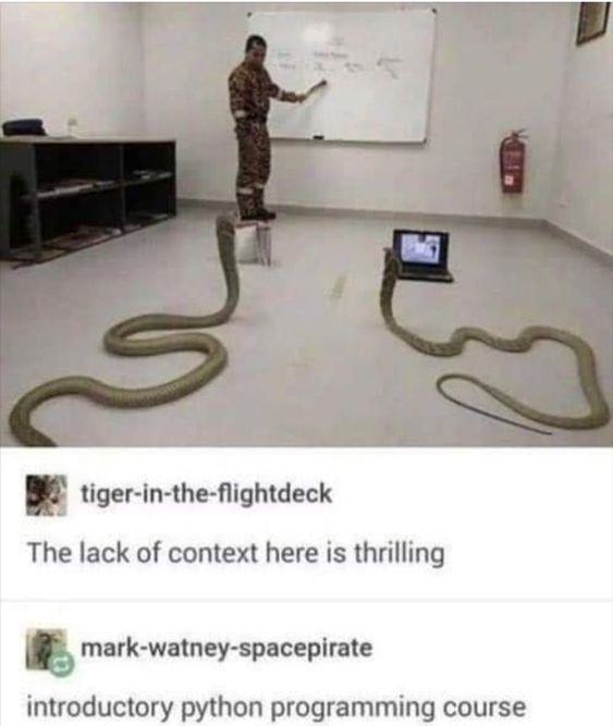 Obrázek Python se vyslovuje pajton