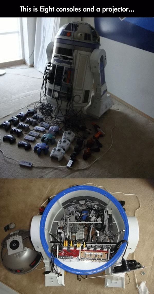 Obrázek R2d2 Console Projector