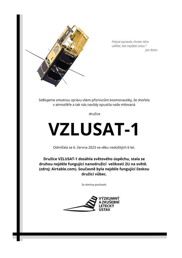 Obrázek RIP VZLUSAT-1