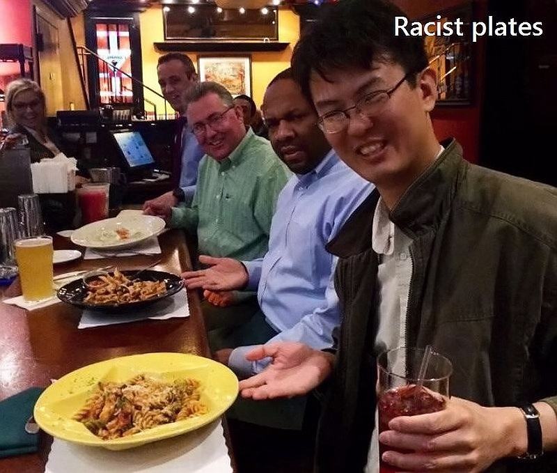 Obrázek Racist plates 