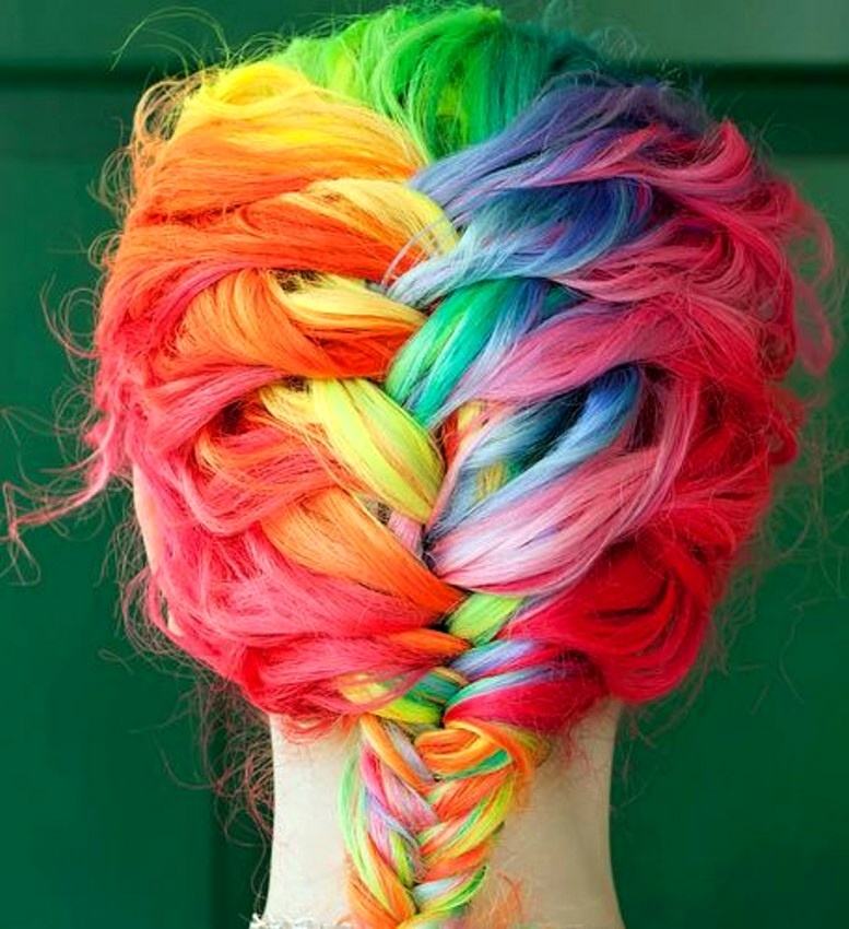 Obrázek Rainbow hair