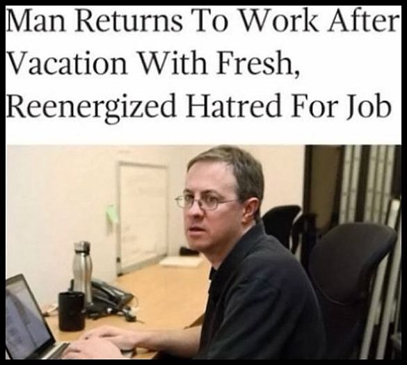 Obrázek Returning To Work Fresh