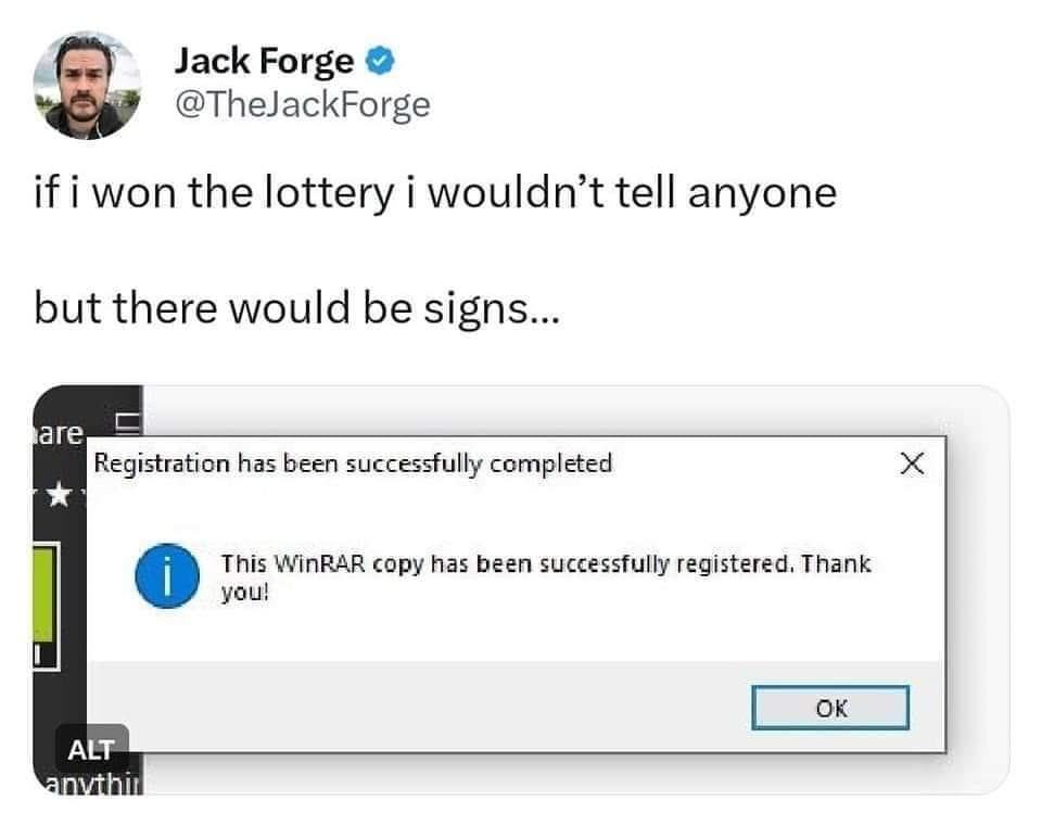 Obrázek RichEnoughToBuyWinRAR