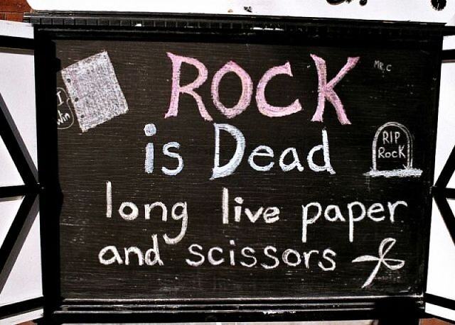Obrázek Rock is dead