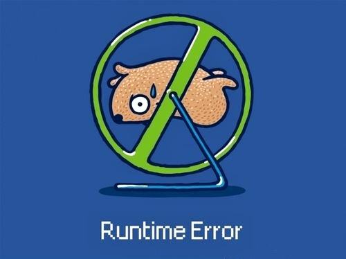 Obrázek Runtime Error