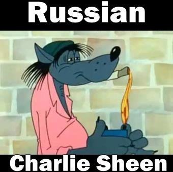 Obrázek Russian Charlie Sheen