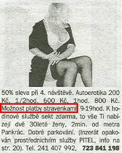 Obrázek SEX inzerat