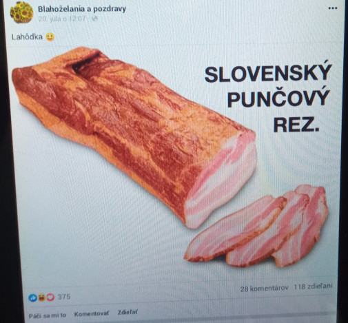 Obrázek SLOVENSKY PUNCOVY REZ