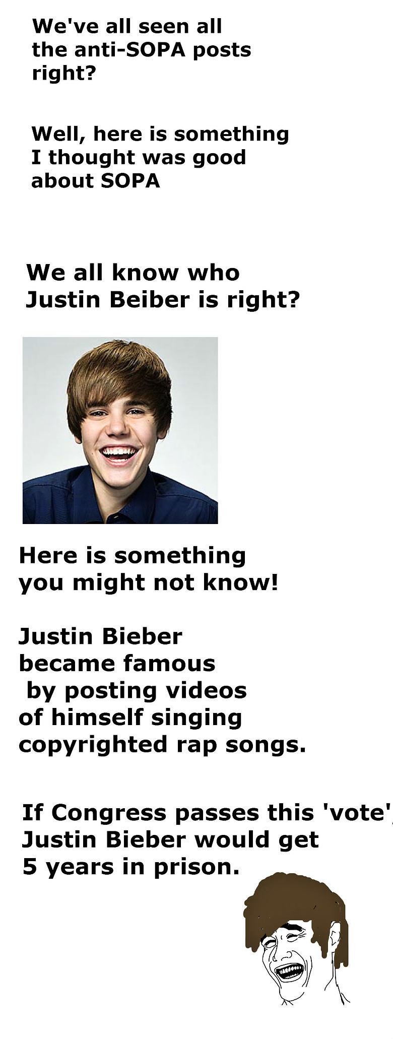 Obrázek SOPA - Bieber 21-01-2012