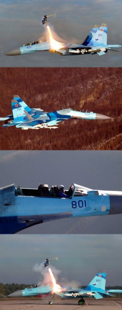 Obrázek SU-27 fake ejection