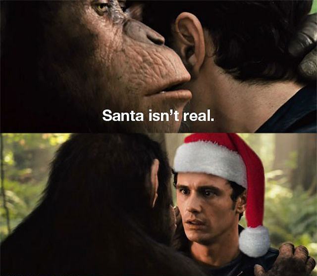 Obrázek Santa Is Not Real 21-12-2011