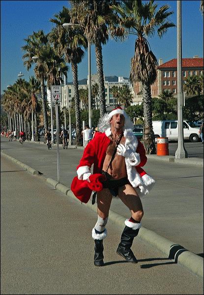 Obrázek Santa a vedro