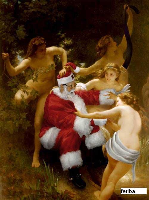 Obrázek Santa je starej chlipnik