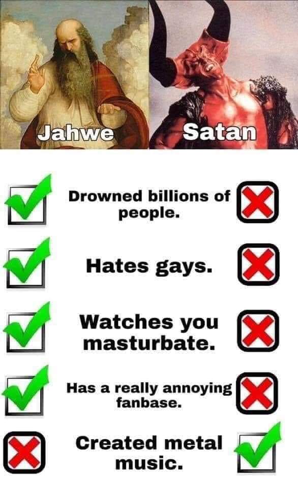 Obrázek Satan vs God