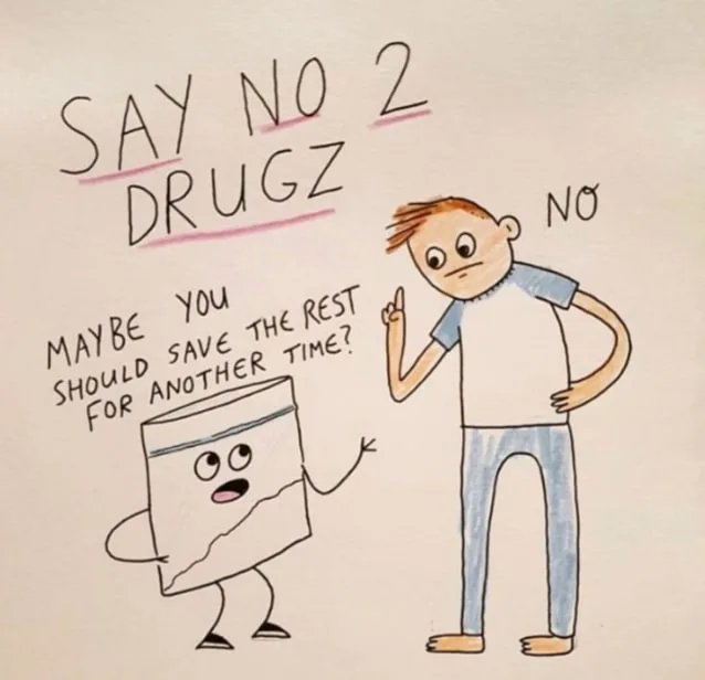 Obrázek Say no drugs
