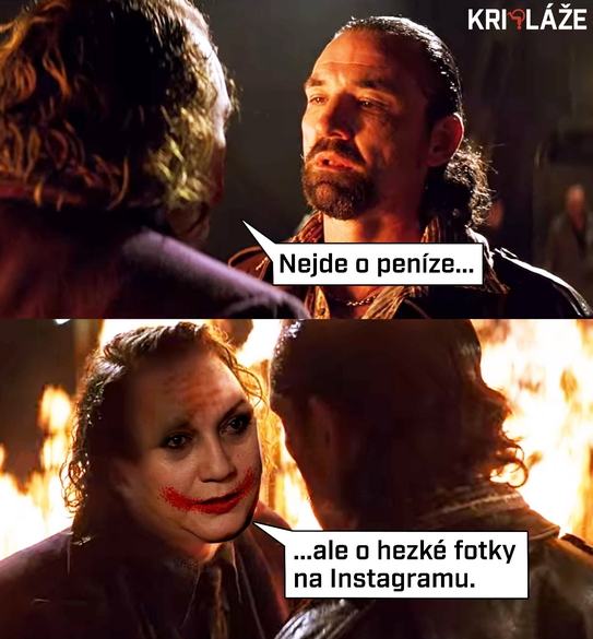 Obrázek Schillerova na Instagramu