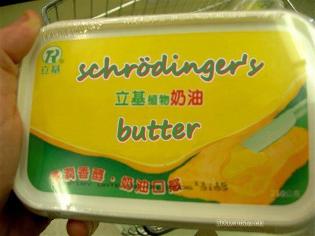 Obrázek Schroedingerovo maslo