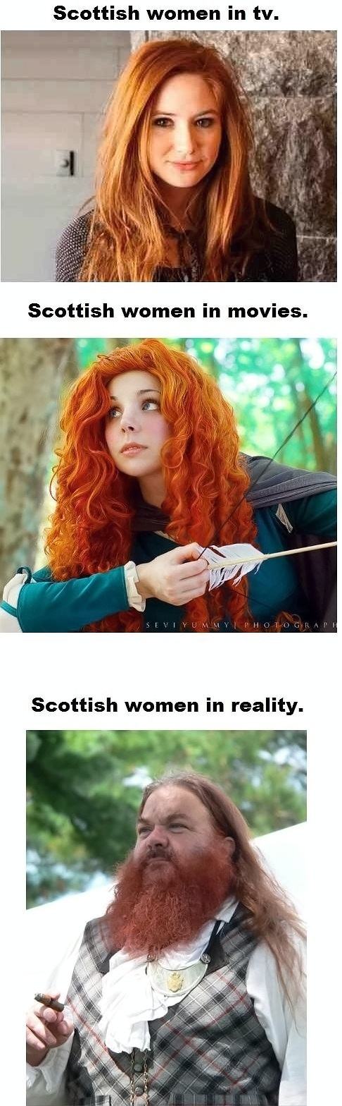 Obrázek Scottish women be like
