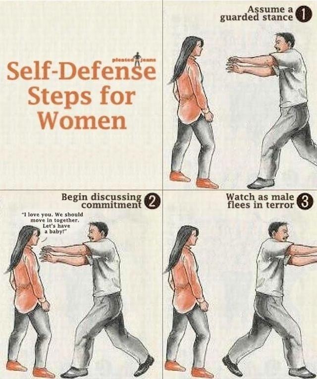Obrázek Self-Defense steps for women