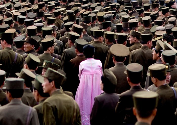 Obrázek Severni Korea Jedina civilistka