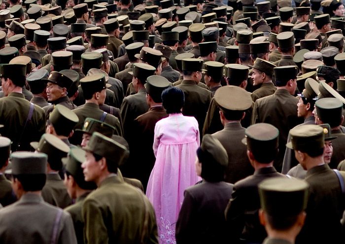 Obrázek Severni Korea Jedina civilistka
