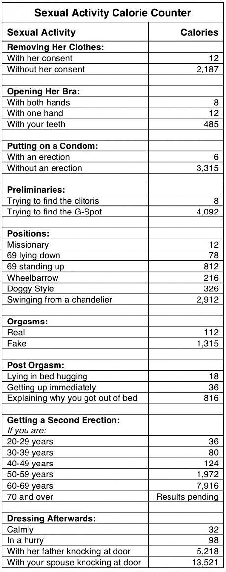 Obrázek Sexual Calorie Counter 2