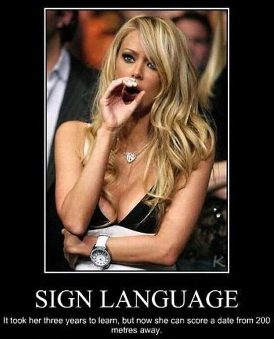 Obrázek Sign Language