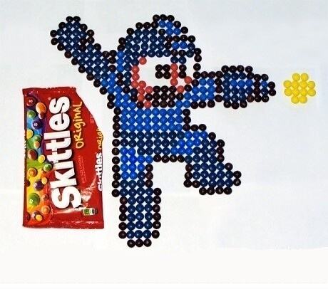 Obrázek Skittle Mega Man