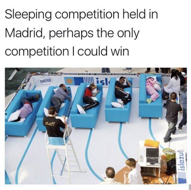 Obrázek Sleeping Competition