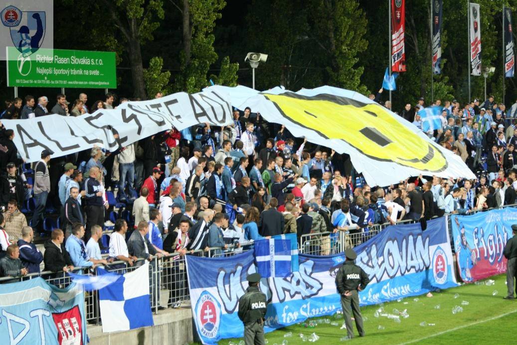 Obrázek Slovan ultras Alles gute Adi