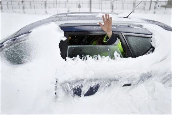 Obrázek Snow Storm in Romania 29-01-2012