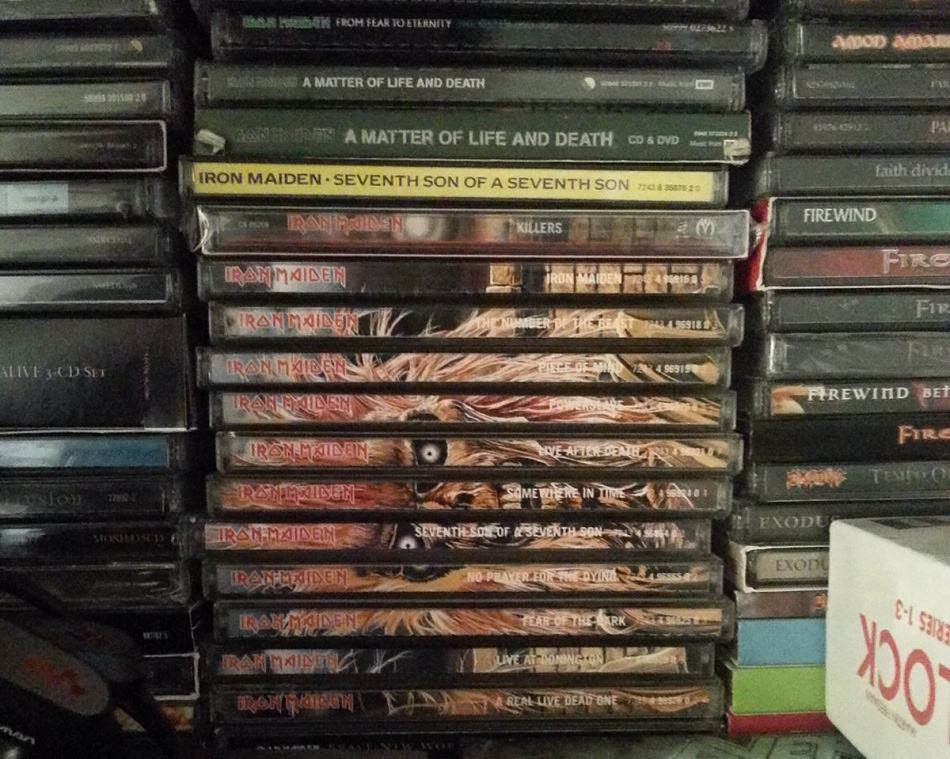 Obrázek So I decided to put every Iron Maiden album in order