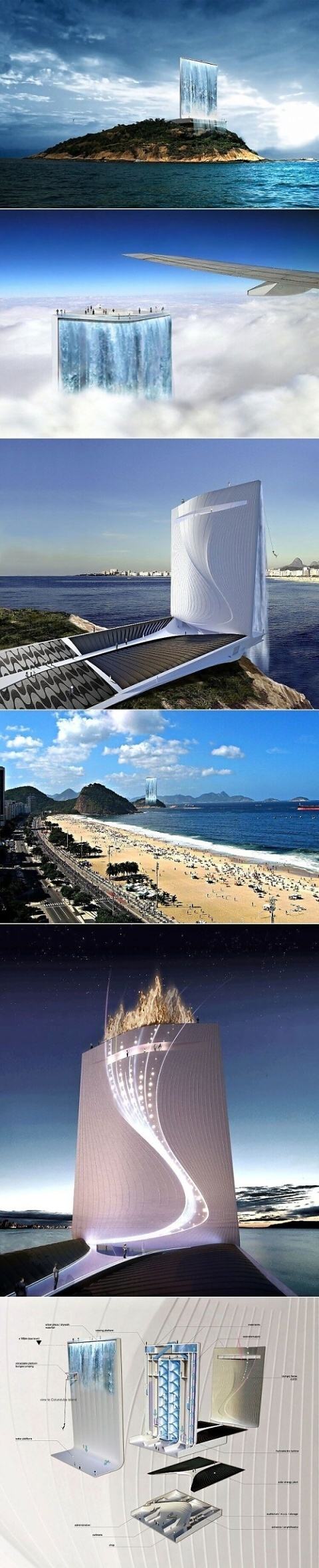Obrázek Solar City Tower for Olympics 2016 - Rio de Janeiro