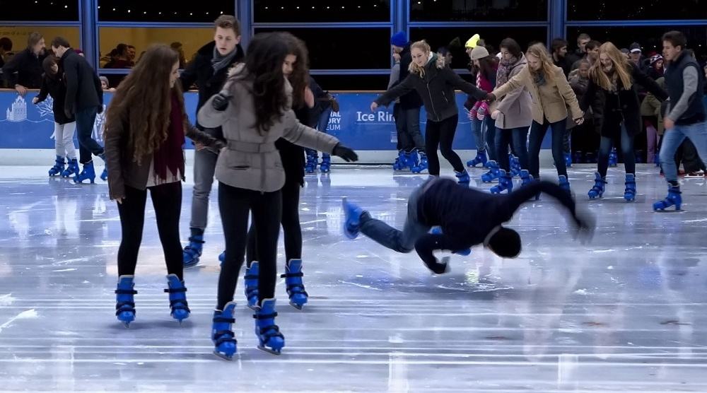 Obrázek Some awesome ice skating