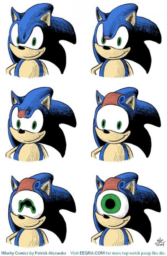 Obrázek Sonic cant be unseen