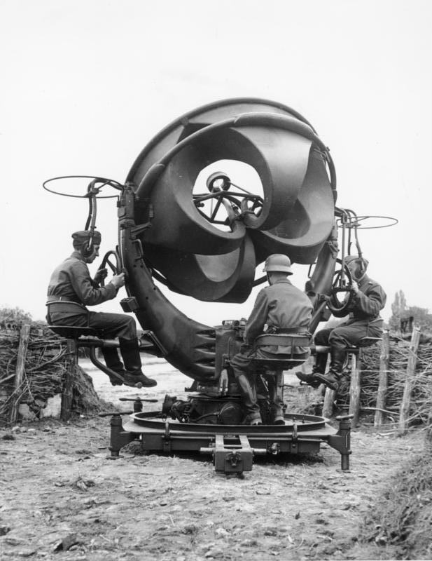 Obrázek Sound location equipment in Germany 1939