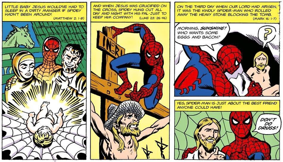 Obrázek Spiderman-Jesus