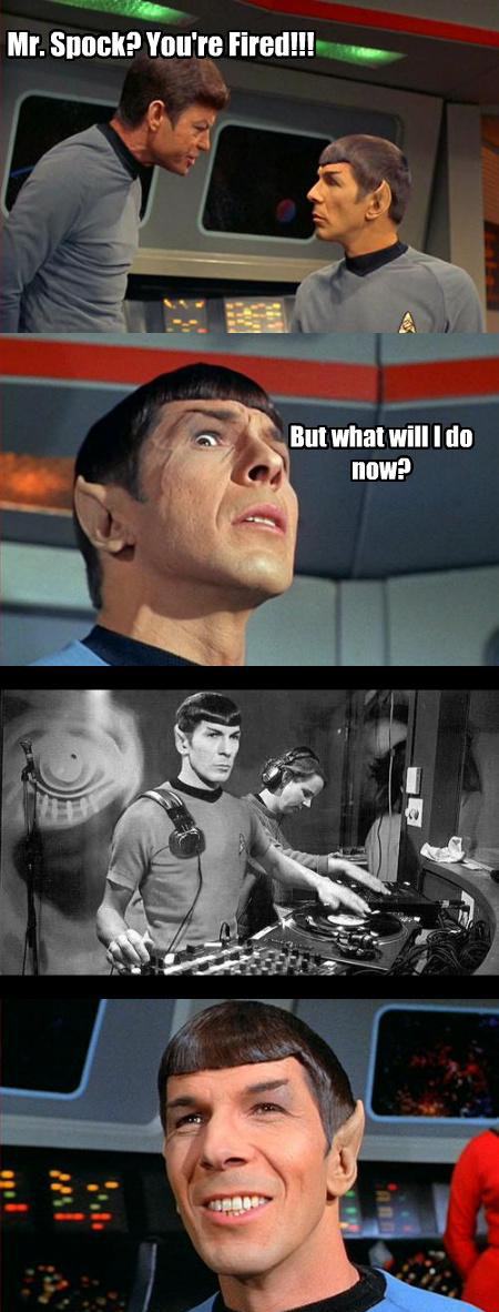 Obrázek Spock fired