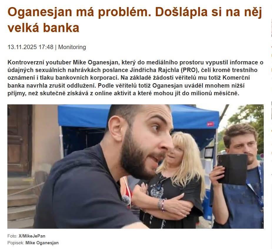 Obrázek Sranda zacina podvondik lze o svych prijmech