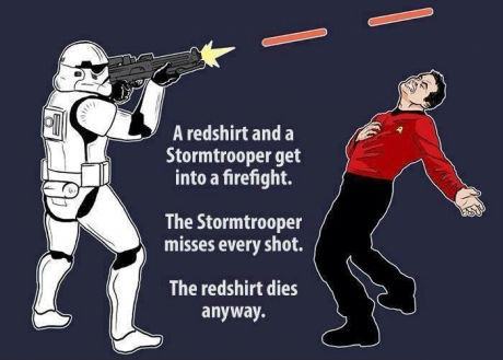 Obrázek Star Wars vs Star Trek
