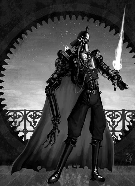 Obrázek Steampunk-Star-Wars-Lord-Vader