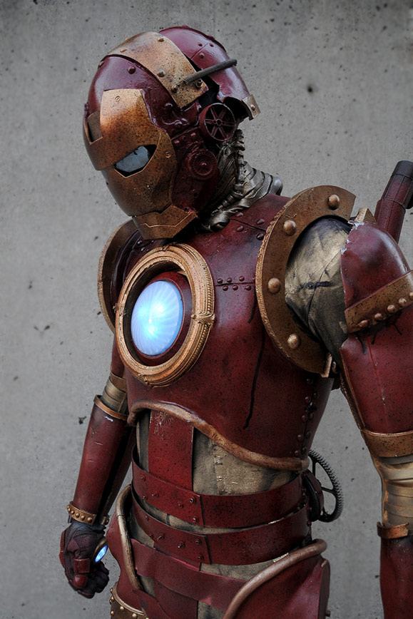 Obrázek Steampunk Iron Man