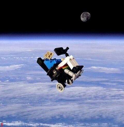 Obrázek Stephen Hawking Lego space