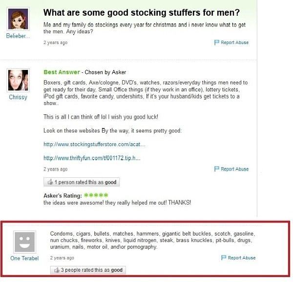 Obrázek Stocking Stuffers For Men 16-12-2011