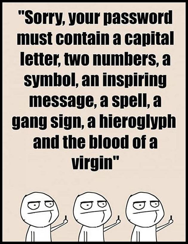 Obrázek Strong Password Required